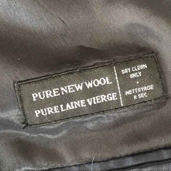 Jones New York Plaid ALL SEASON Wool Blazer Jacket - Picture 7 of 7